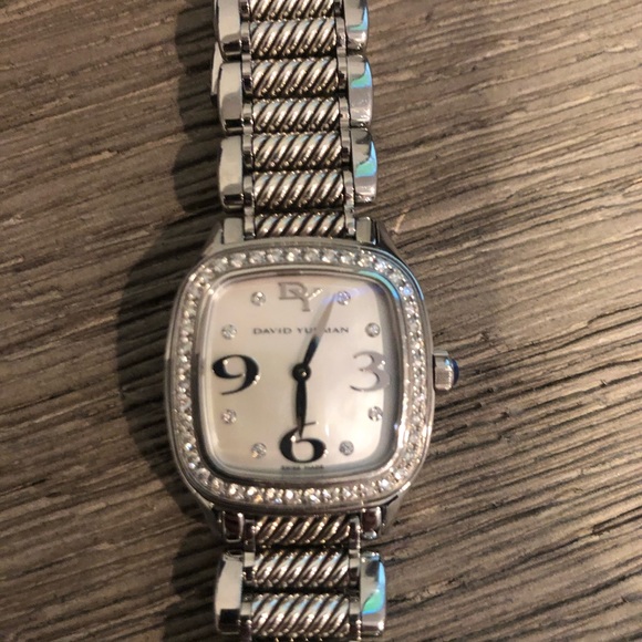David Yurman Thoroughbred Diamond Watch - Picture 3 of 6